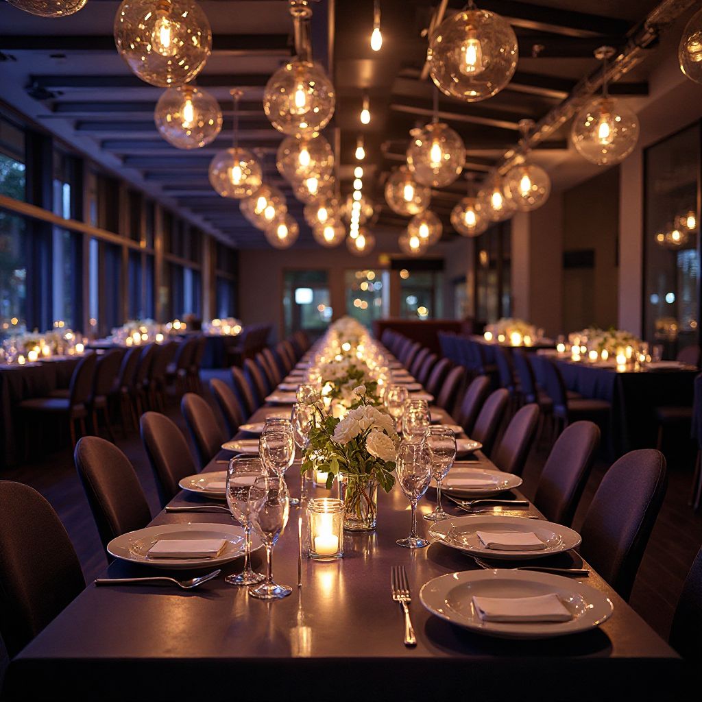 Corporate event professional setup
