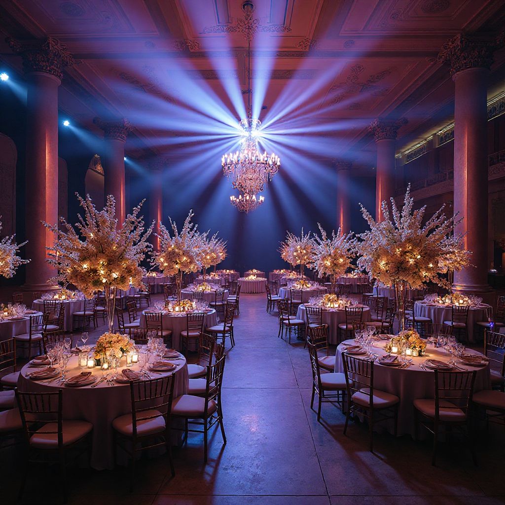 Venue transformation before after